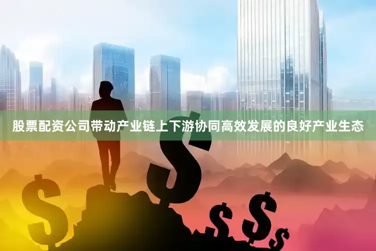股票配资公司带动产业链上下游协同高效发展的良好产业生态
