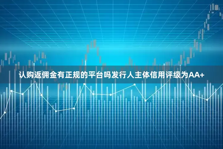 认购返佣金有正规的平台吗发行人主体信用评级为AA+